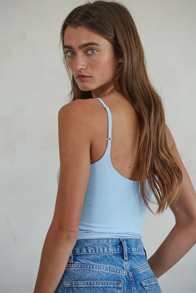 Wolcott Bodysuit - PASTEL BLUE