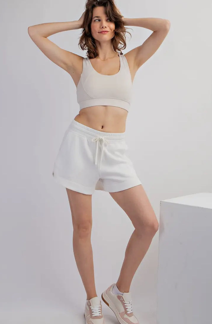 Upham Lounge Shorts - CREAM