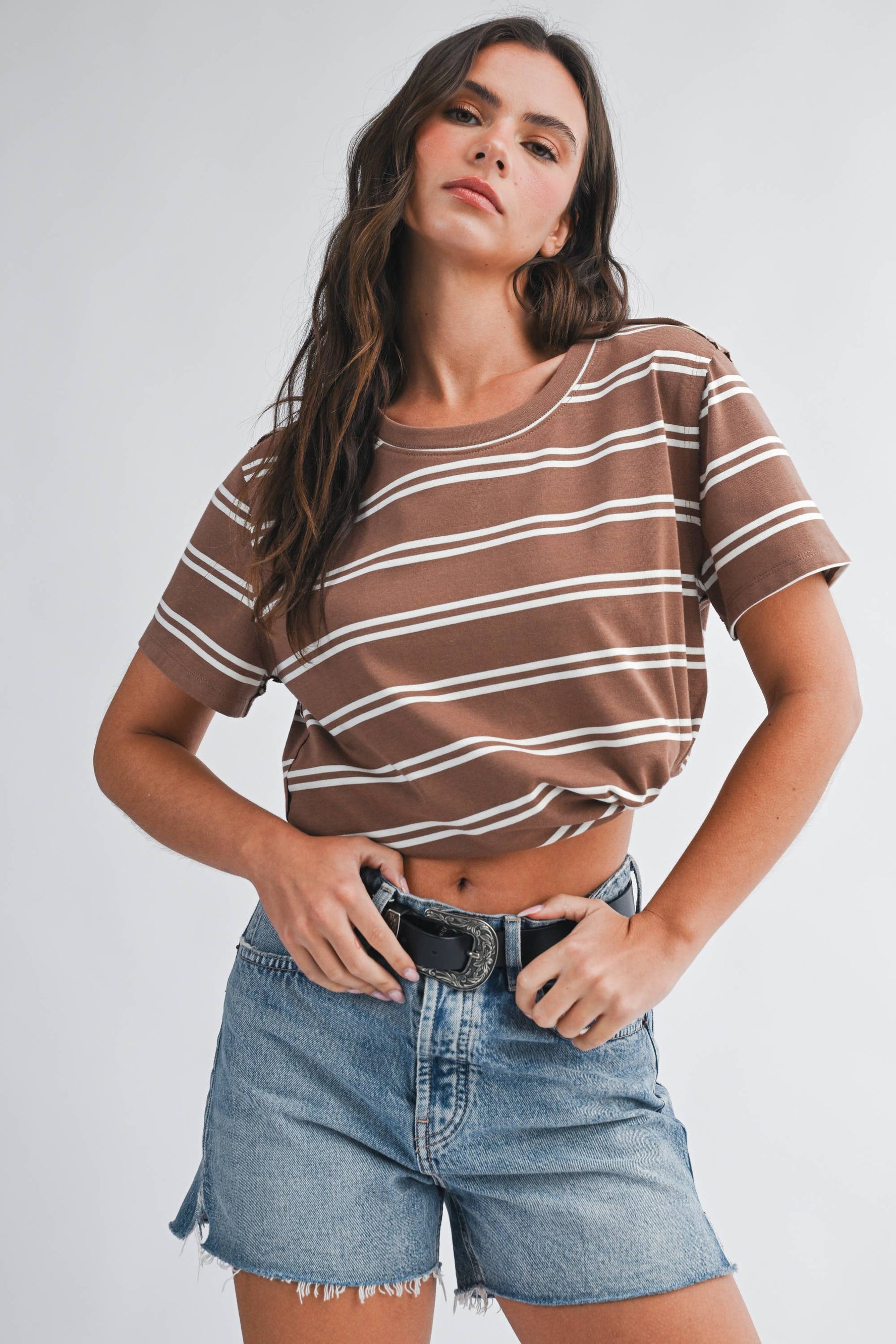 Dana Tee - BROWN