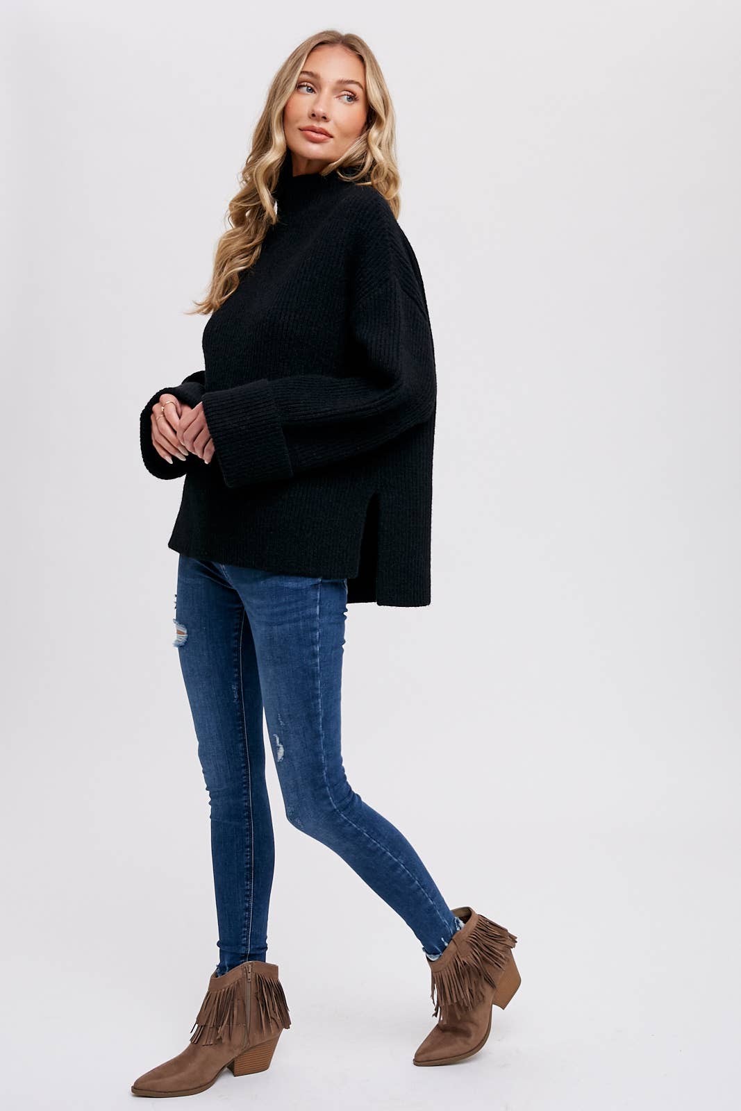 Burlington Sweater - BLACK