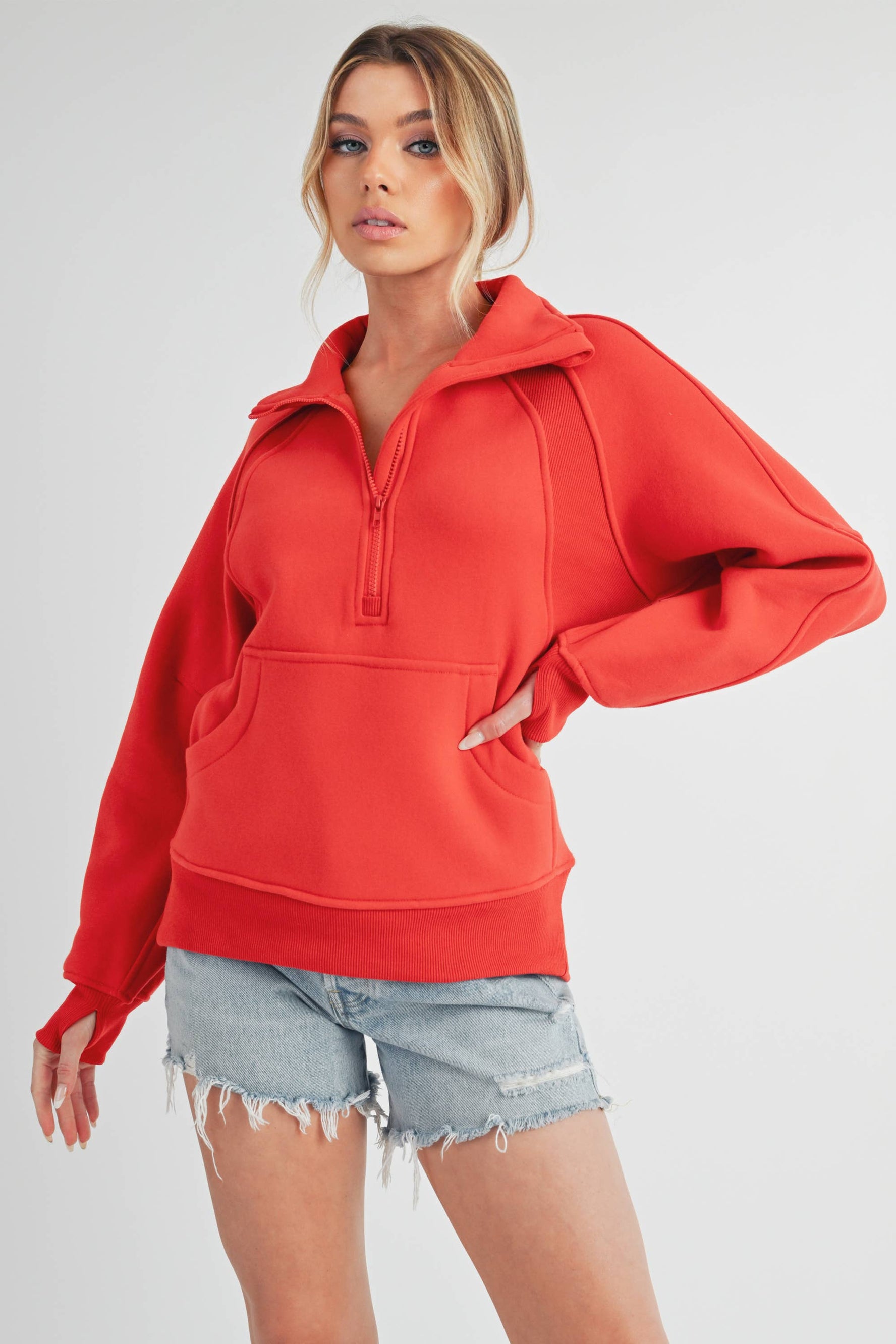 Grove Sweater - RED
