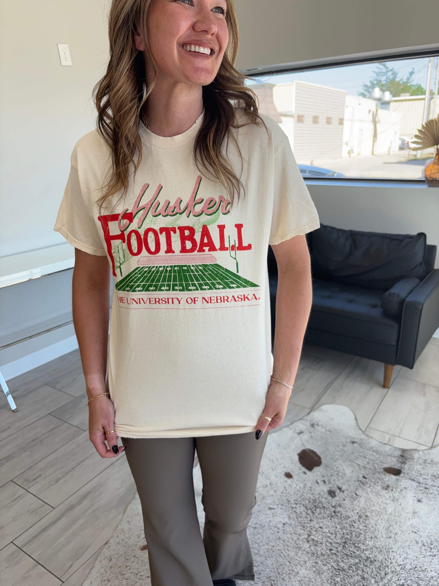 Nebraska Football Tee