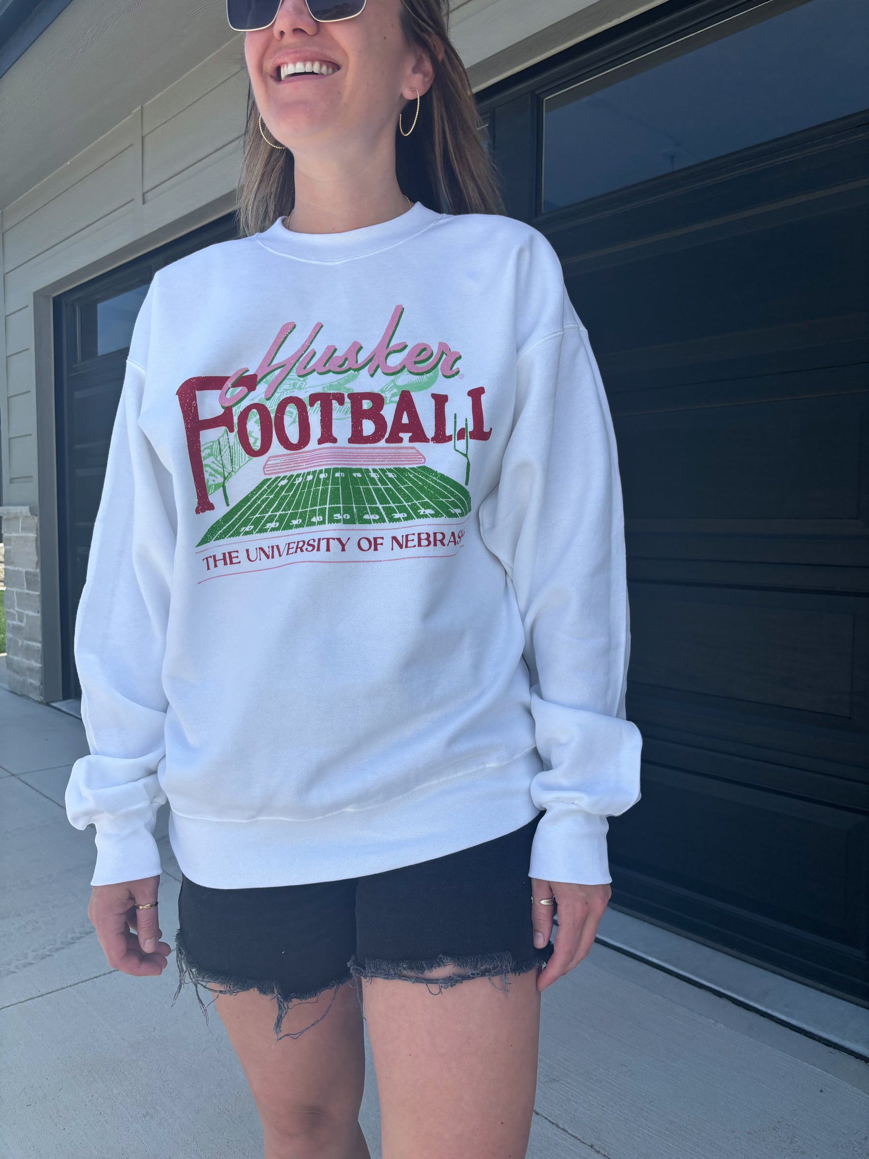 Husker Stadium Sweatshirt