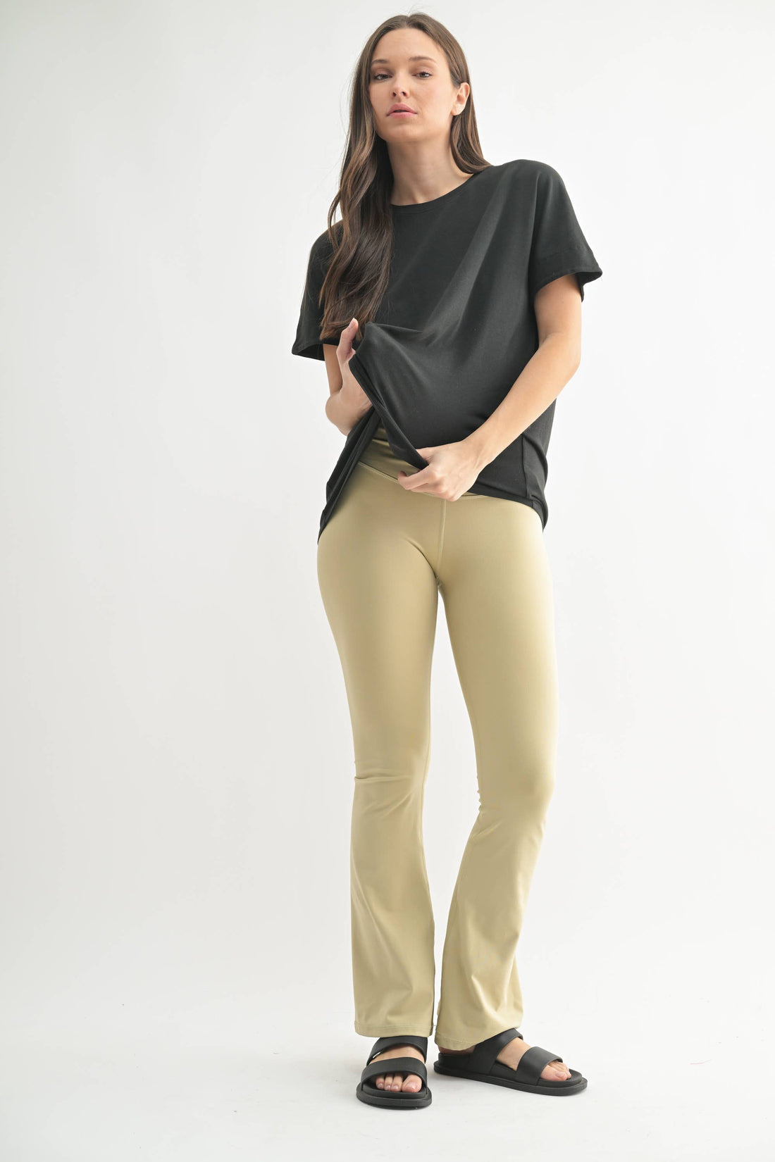 Sycamore Slouchy Tee - BLACK