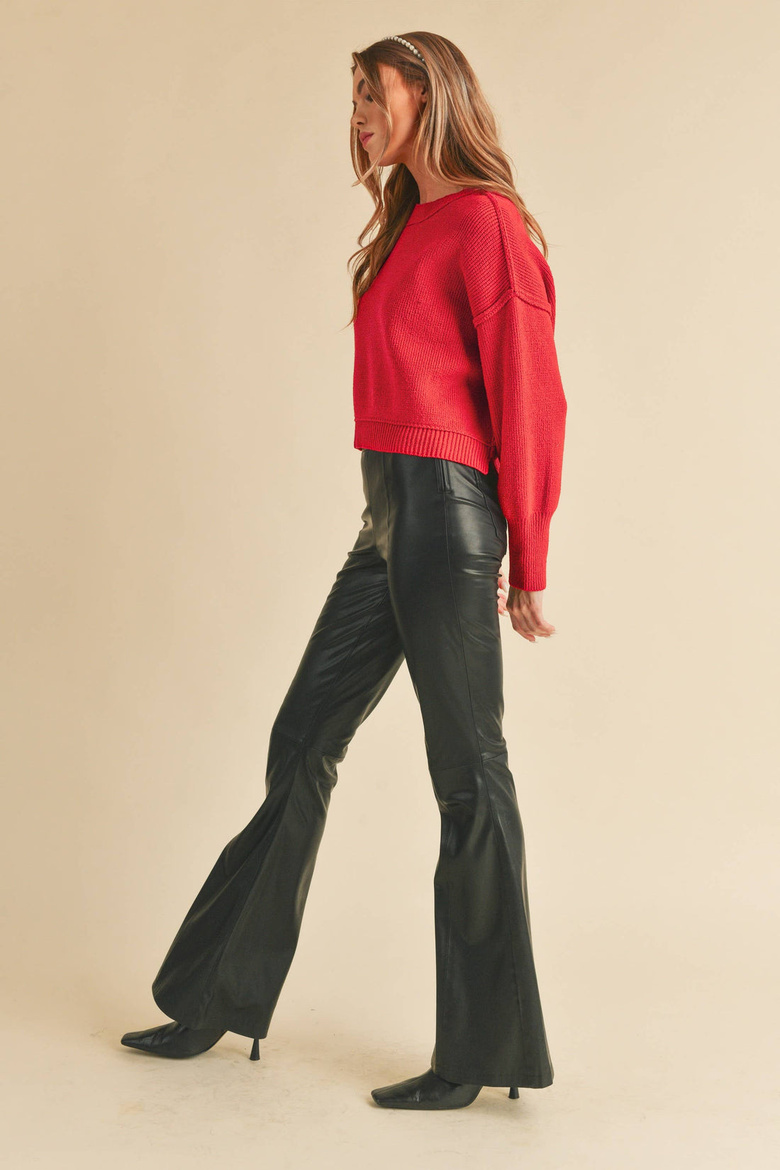 WHIPPLE SWEATER - RED