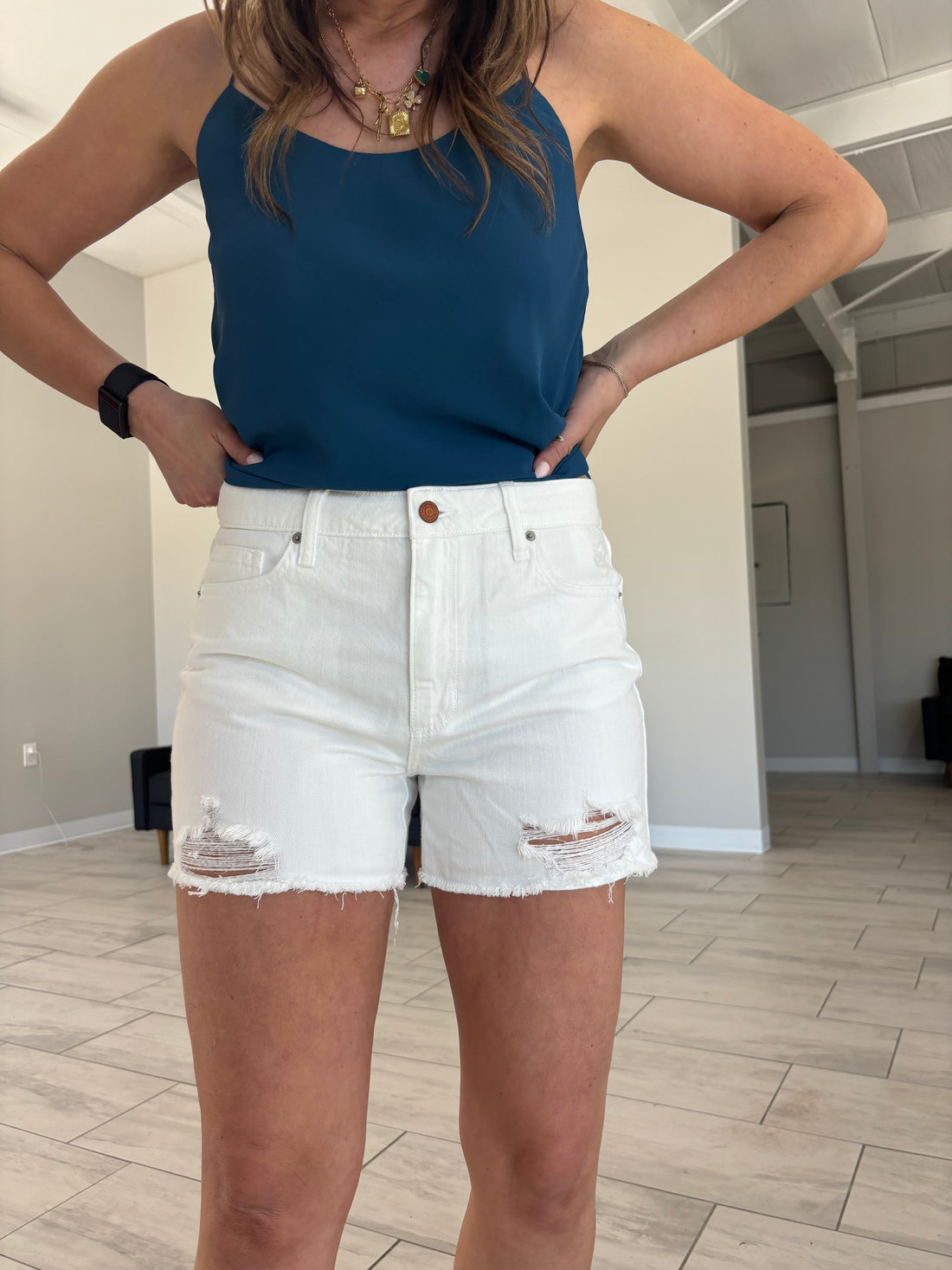 Chapel White Shorts SNEAK PEEK