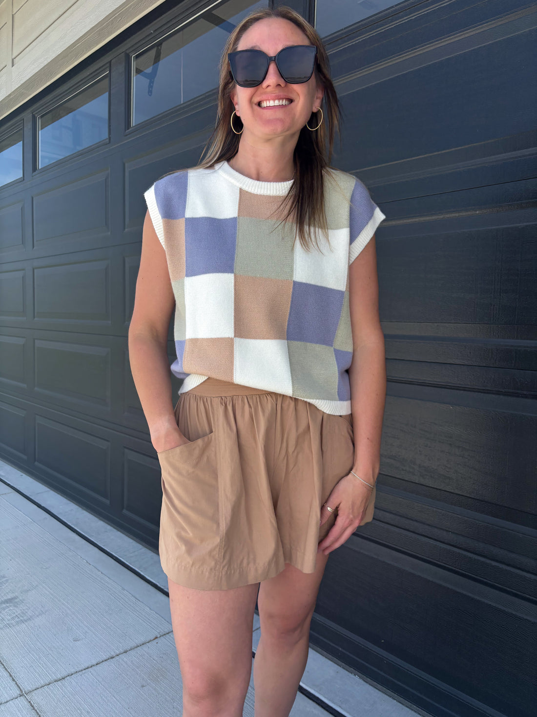 Gilmore Checker Top