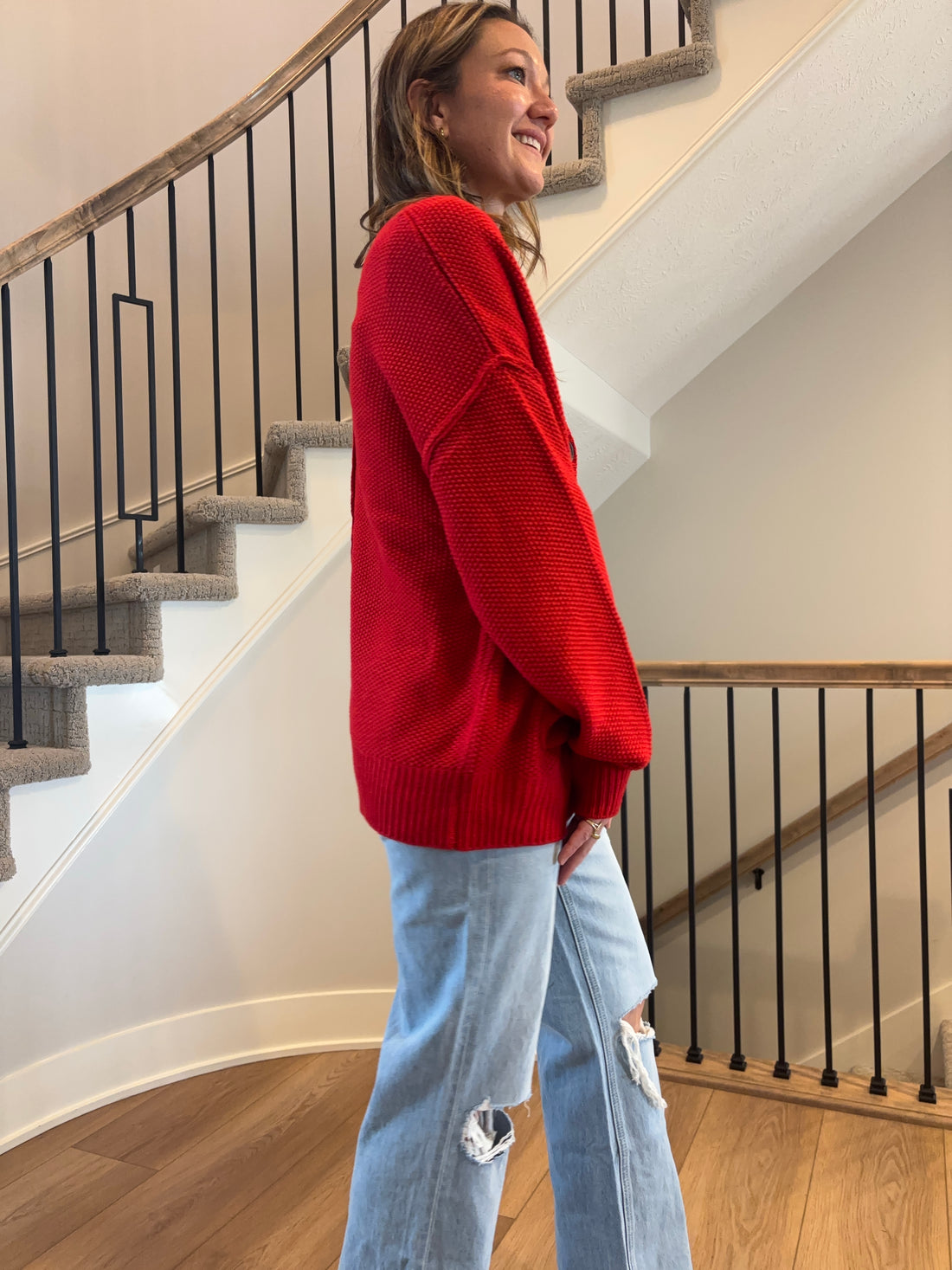 Coventry Cardigan - RED