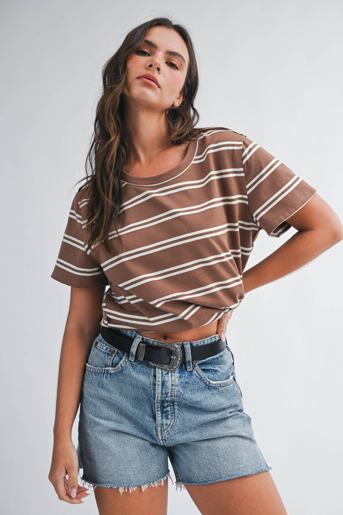 Dana Tee - CHARCOAL