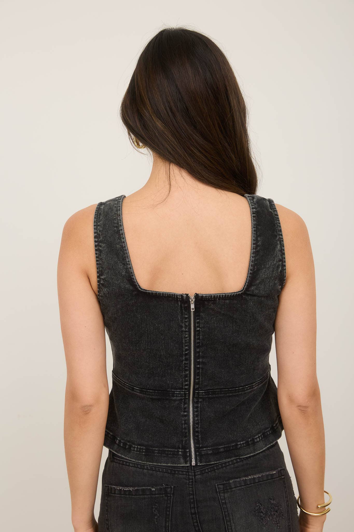 TAMAROCK DENIM TOP