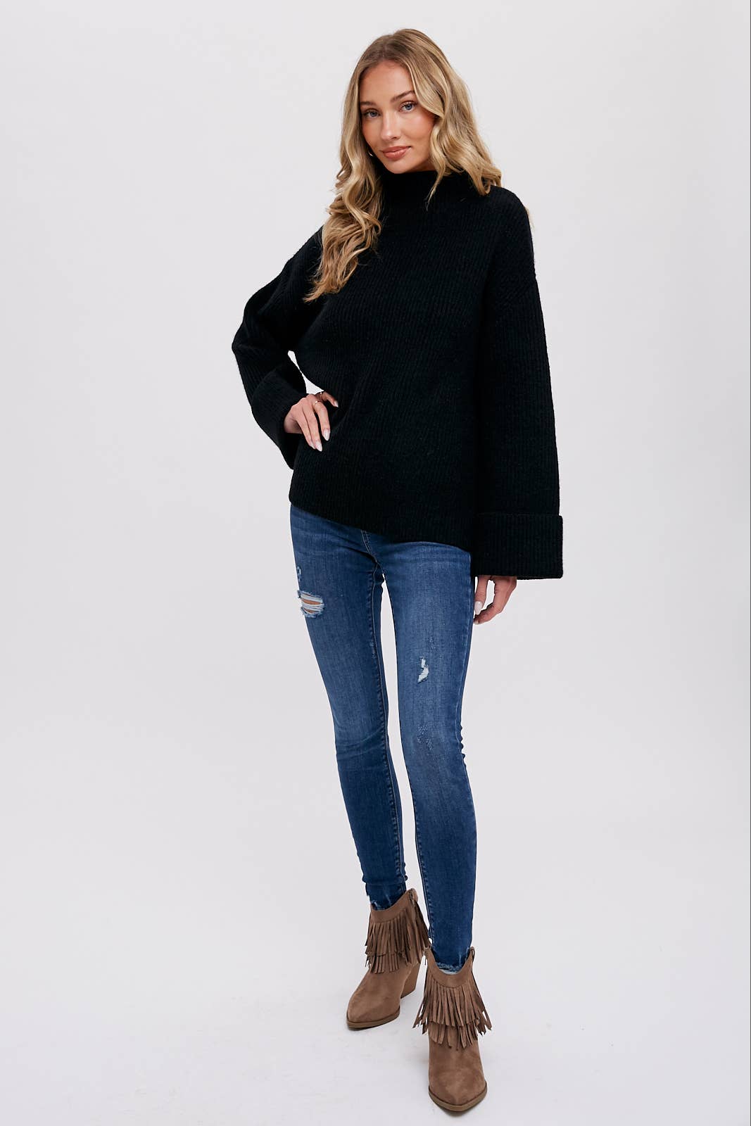 Burlington Sweater - BLACK