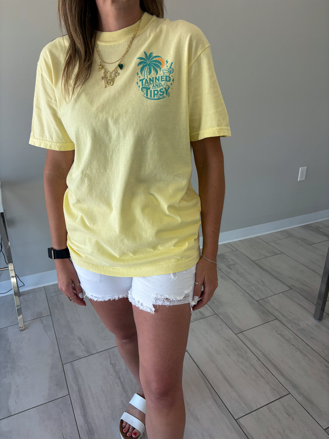 Tanned + Tipsy Tee