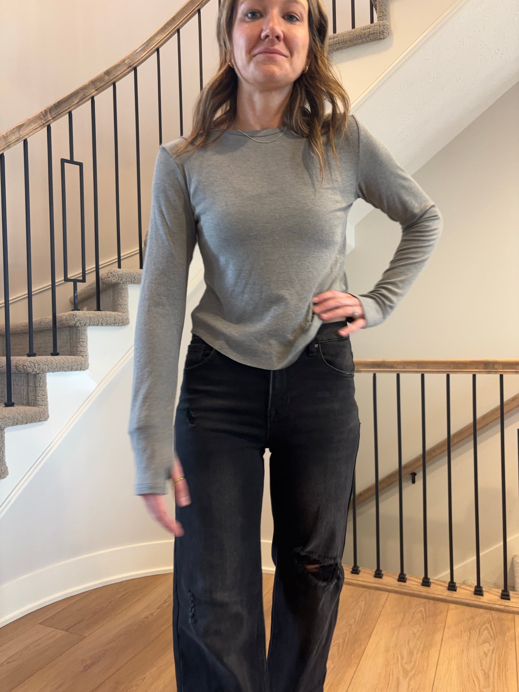 Nichold Long Sleeve - GREY