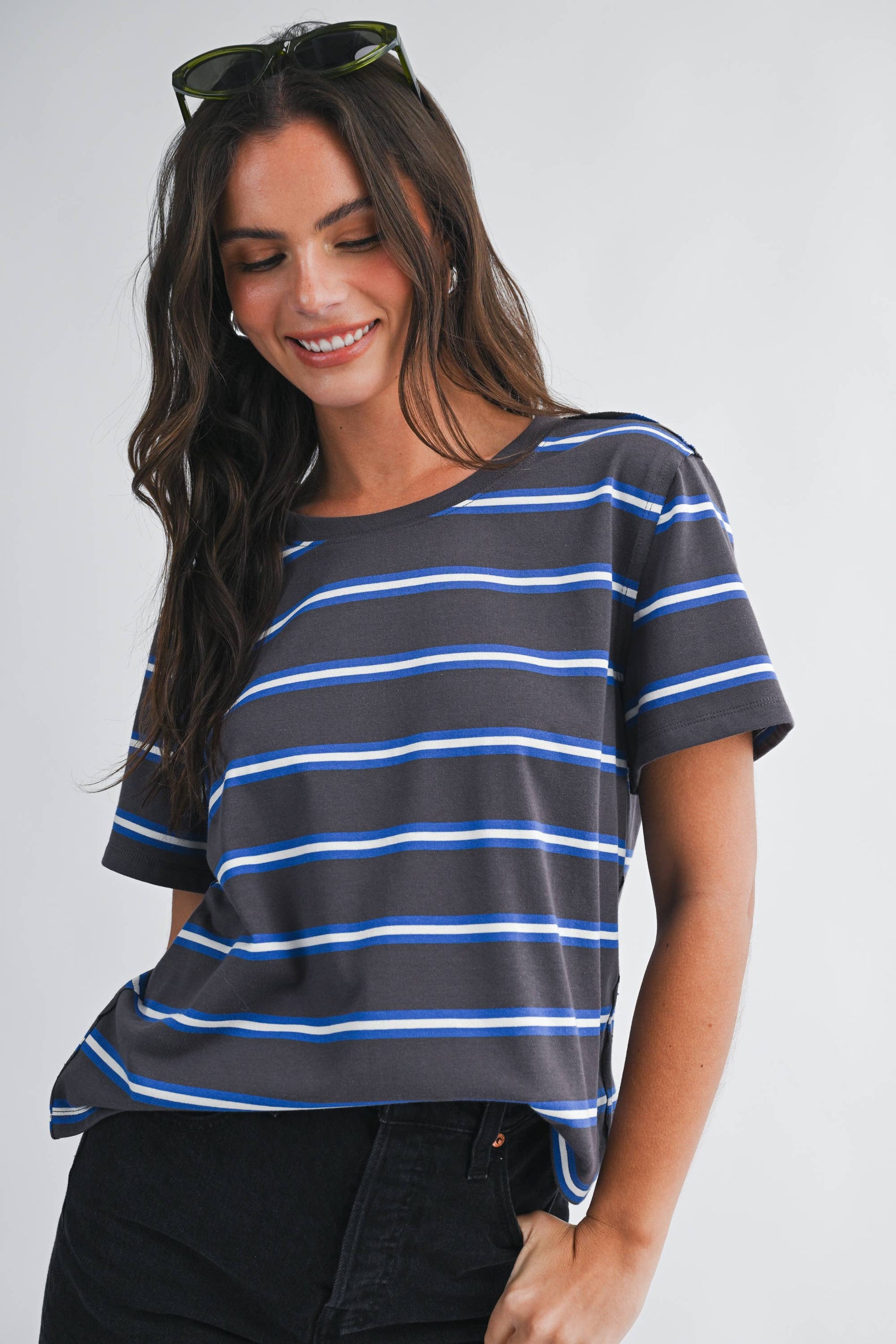 Dana Tee - CHARCOAL