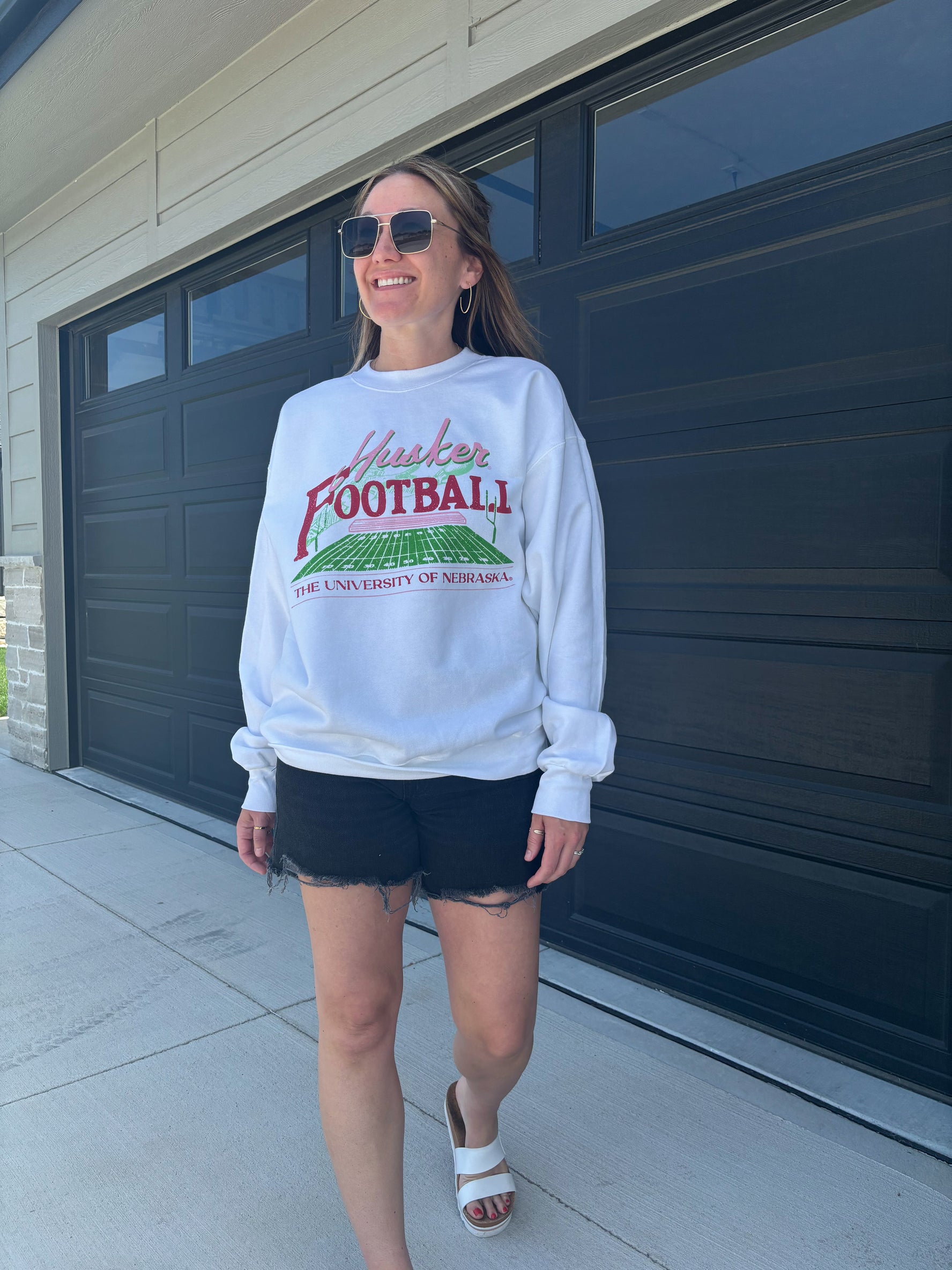 Husker Stadium Sweatshirt