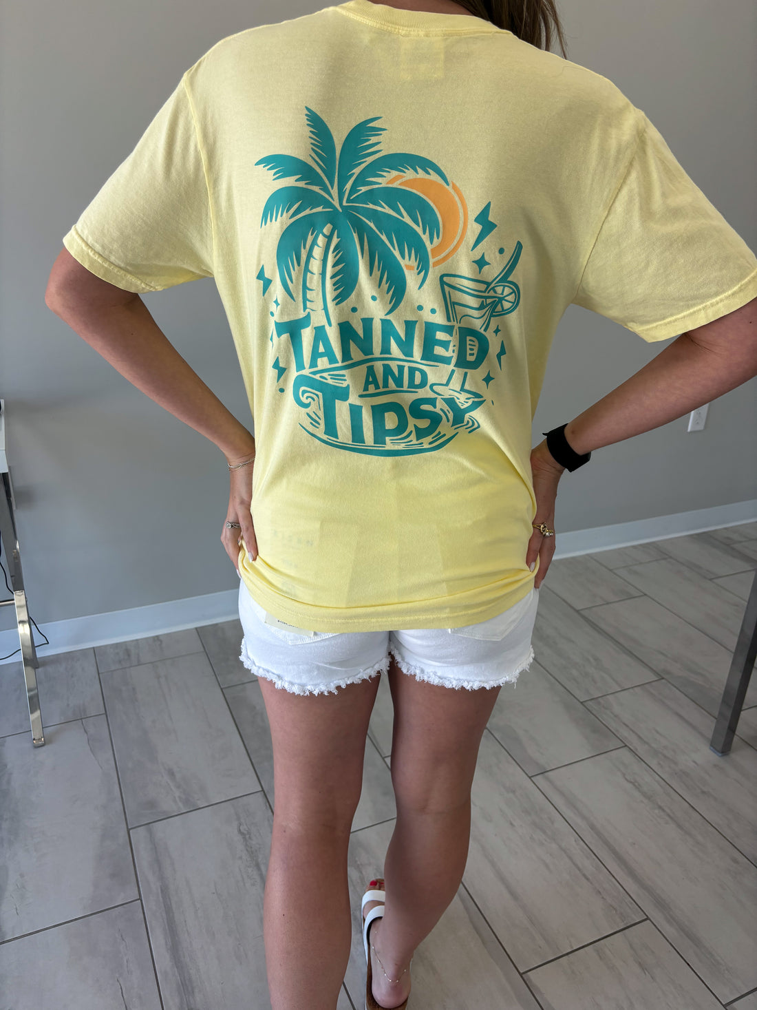 Tanned + Tipsy Tee