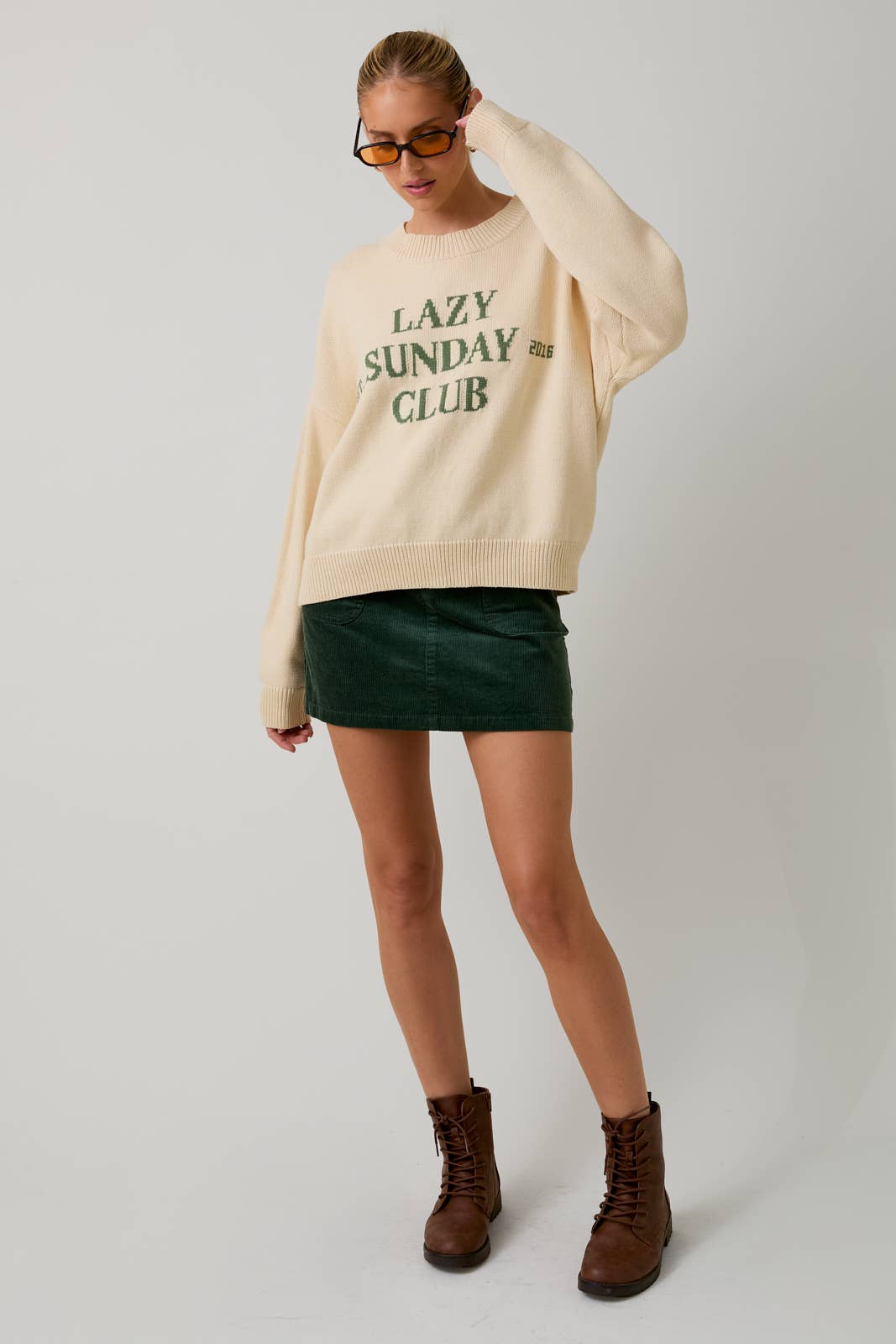LAZY SUNDAY CLUB SWEATER