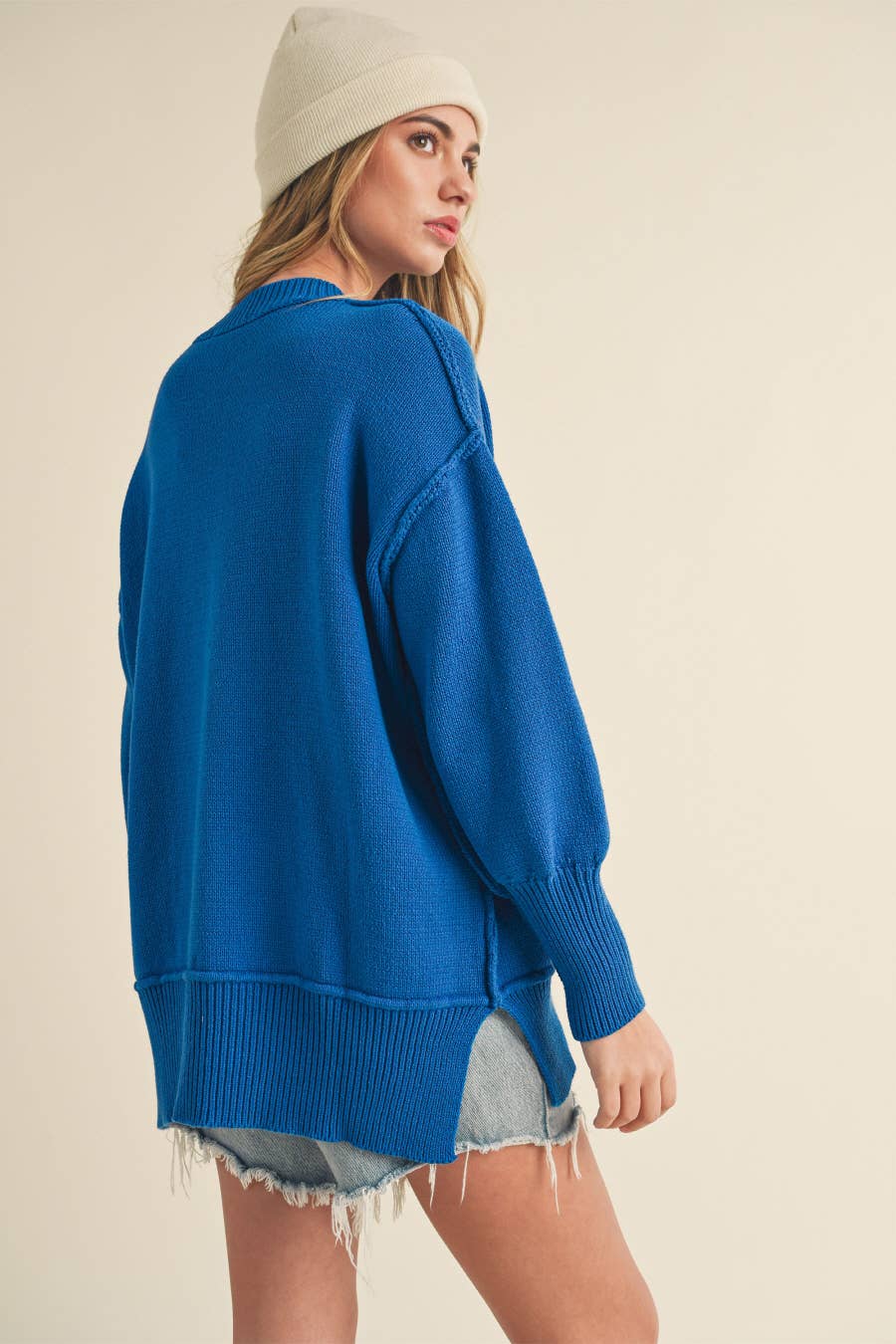 Overlook Sweater - COBALT BLUE