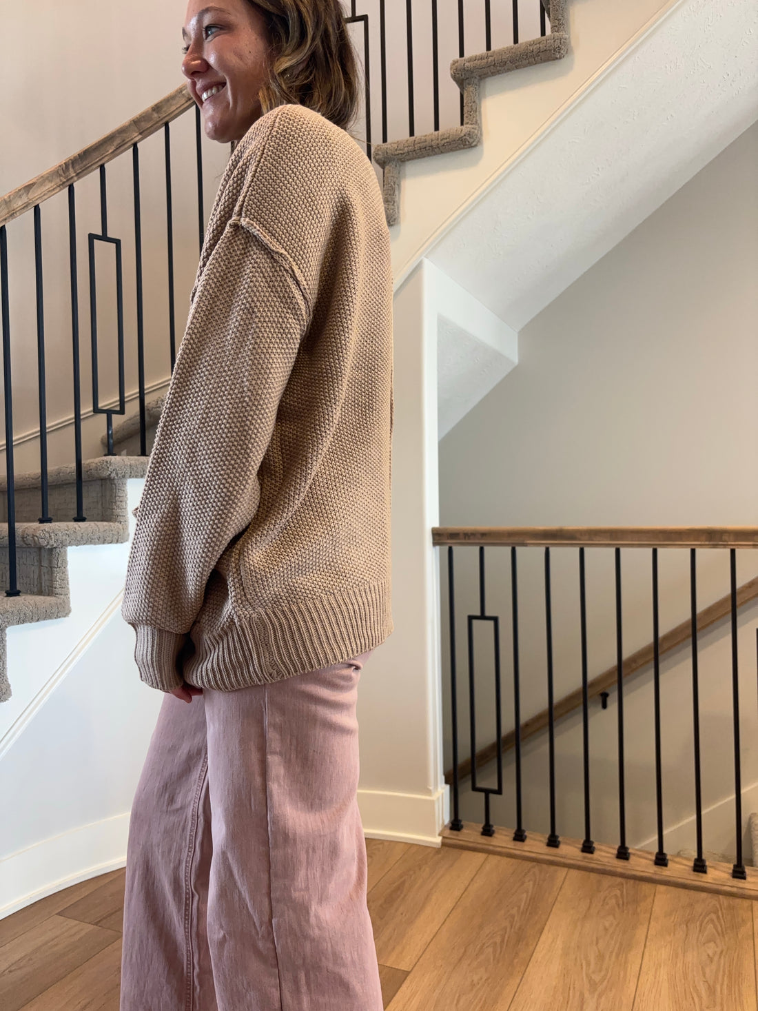 Coventry Cardigan - TAN