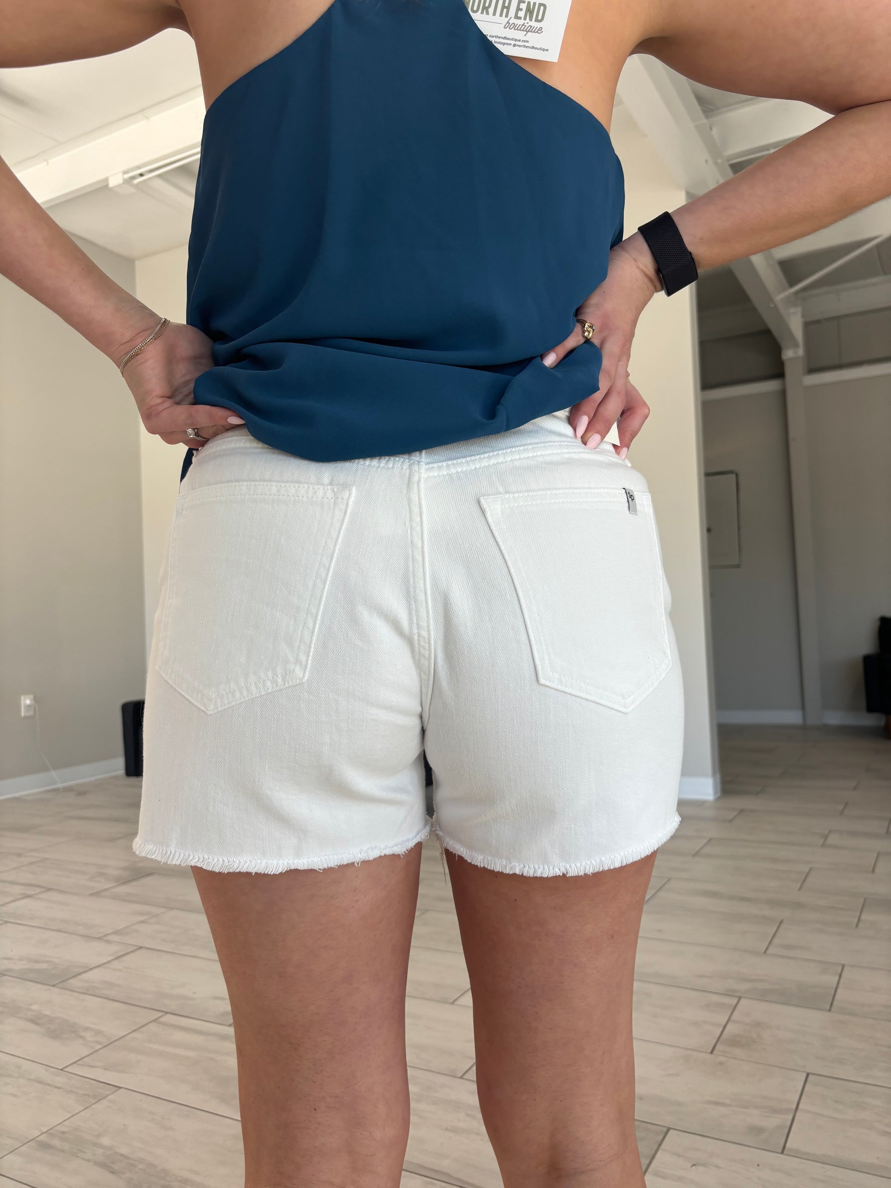 Chapel White Shorts SNEAK PEEK