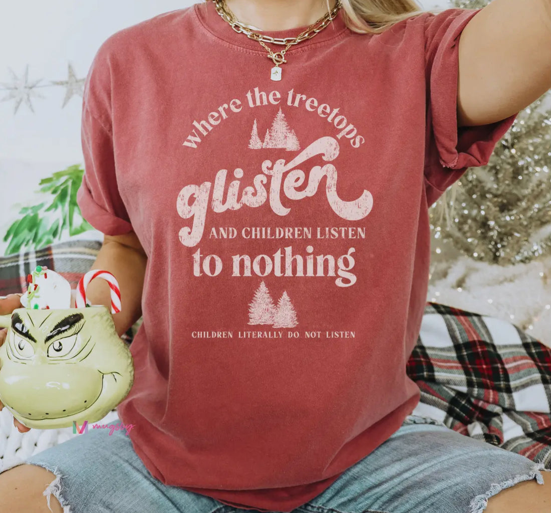 PRE-ORDER Where the Treetops Glisten Tee