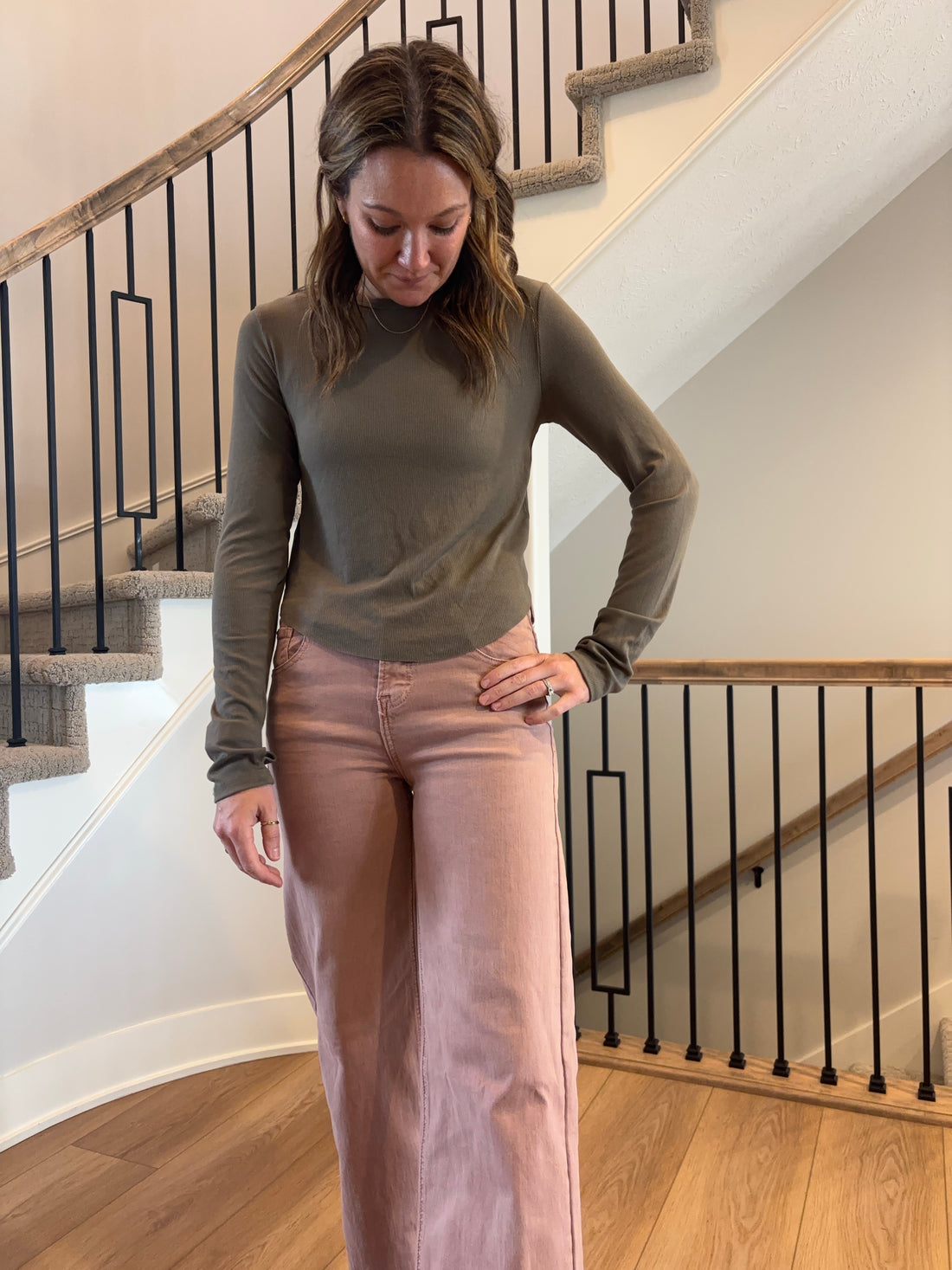 Nichold Long Sleeve - OLIVE