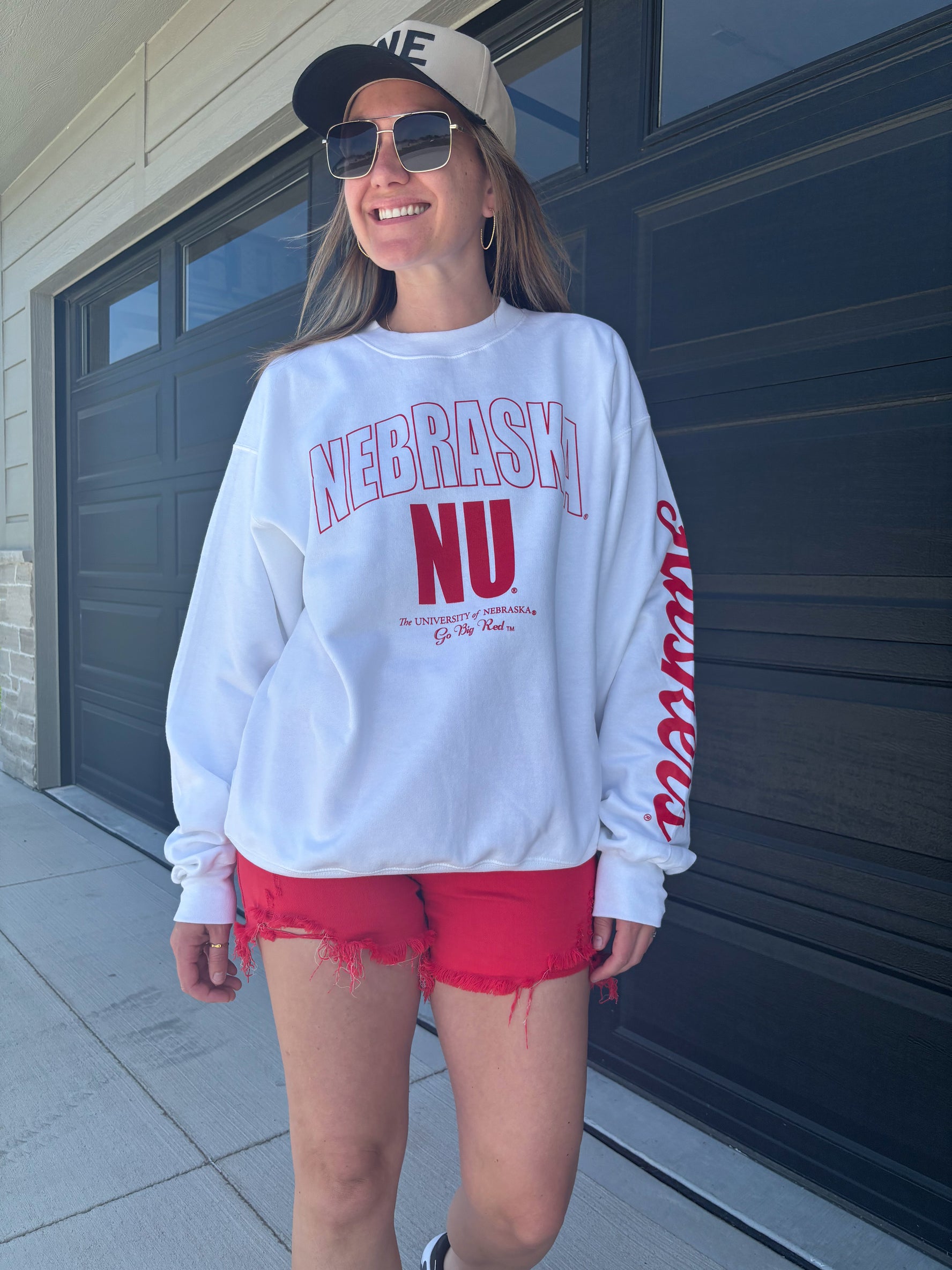 Nebraska Huskers Sporty Sweatshirt