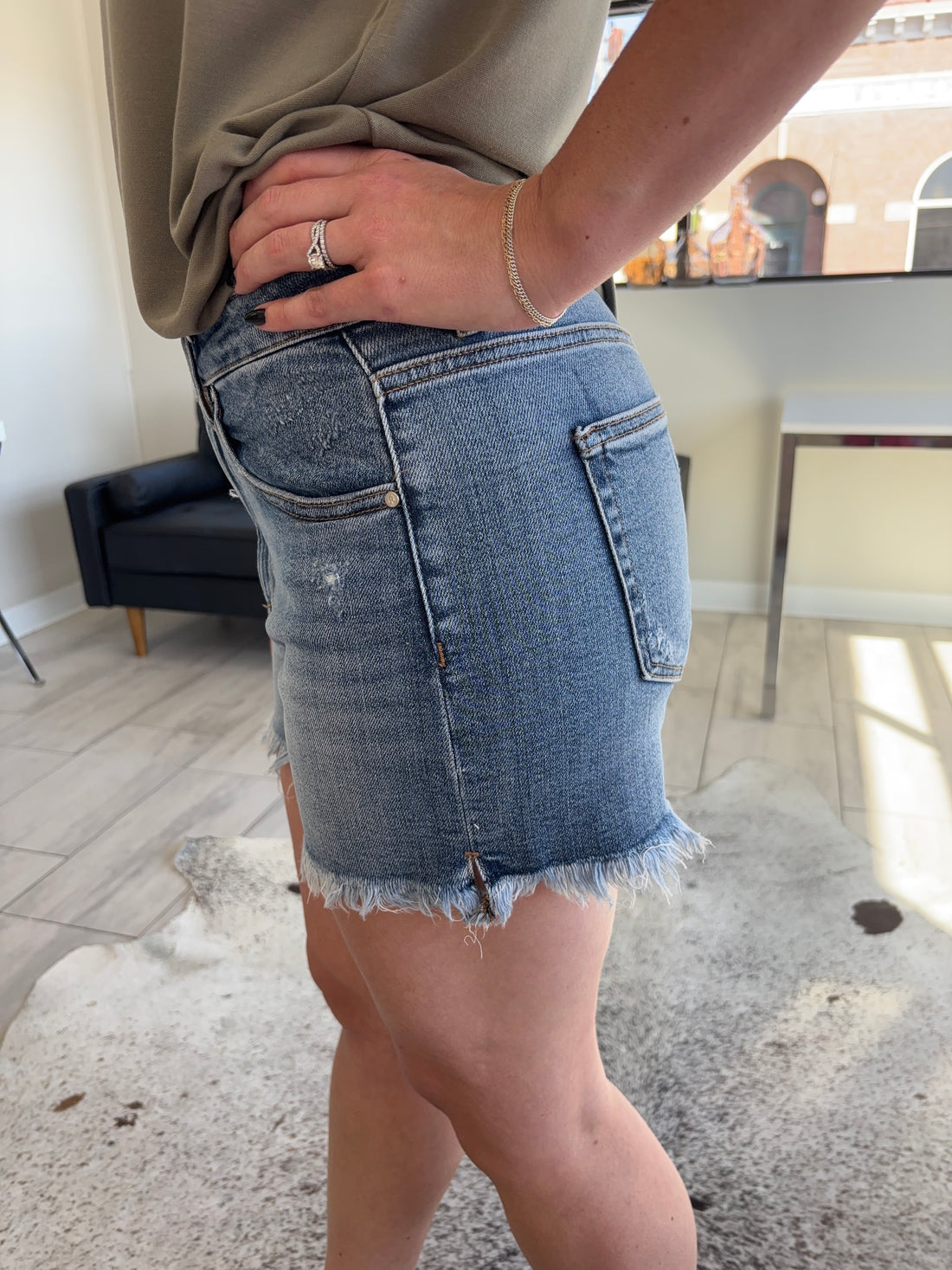 Century Denim Shorts - RISEN