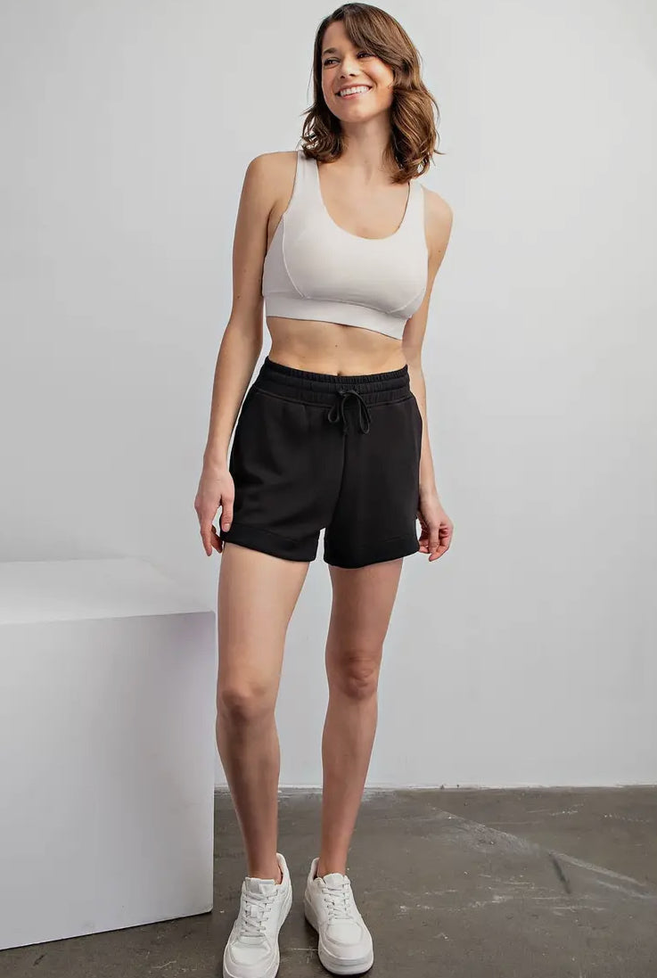 Upham Lounge Shorts - BLACK