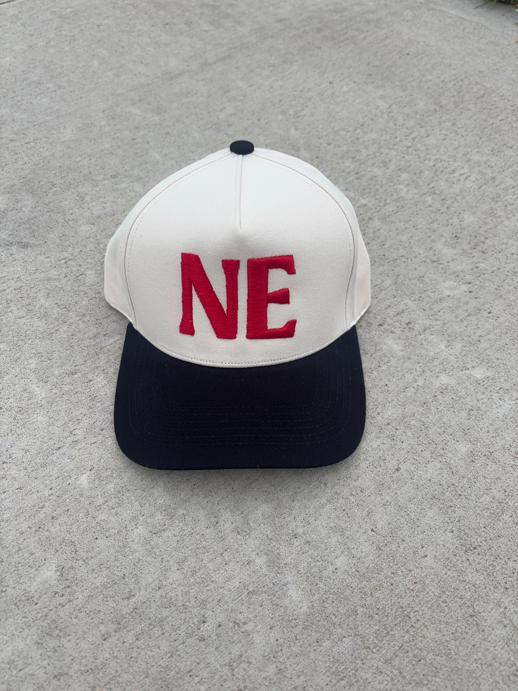 NE Puff Embroidered Hat