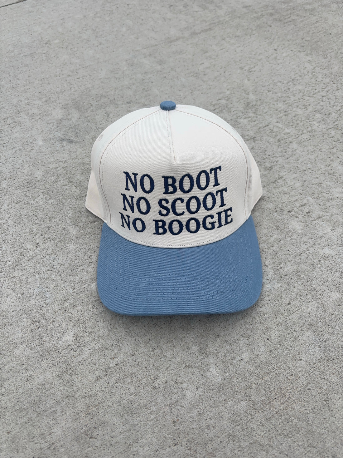 No Boot, No Scoot, No Boogie Hat