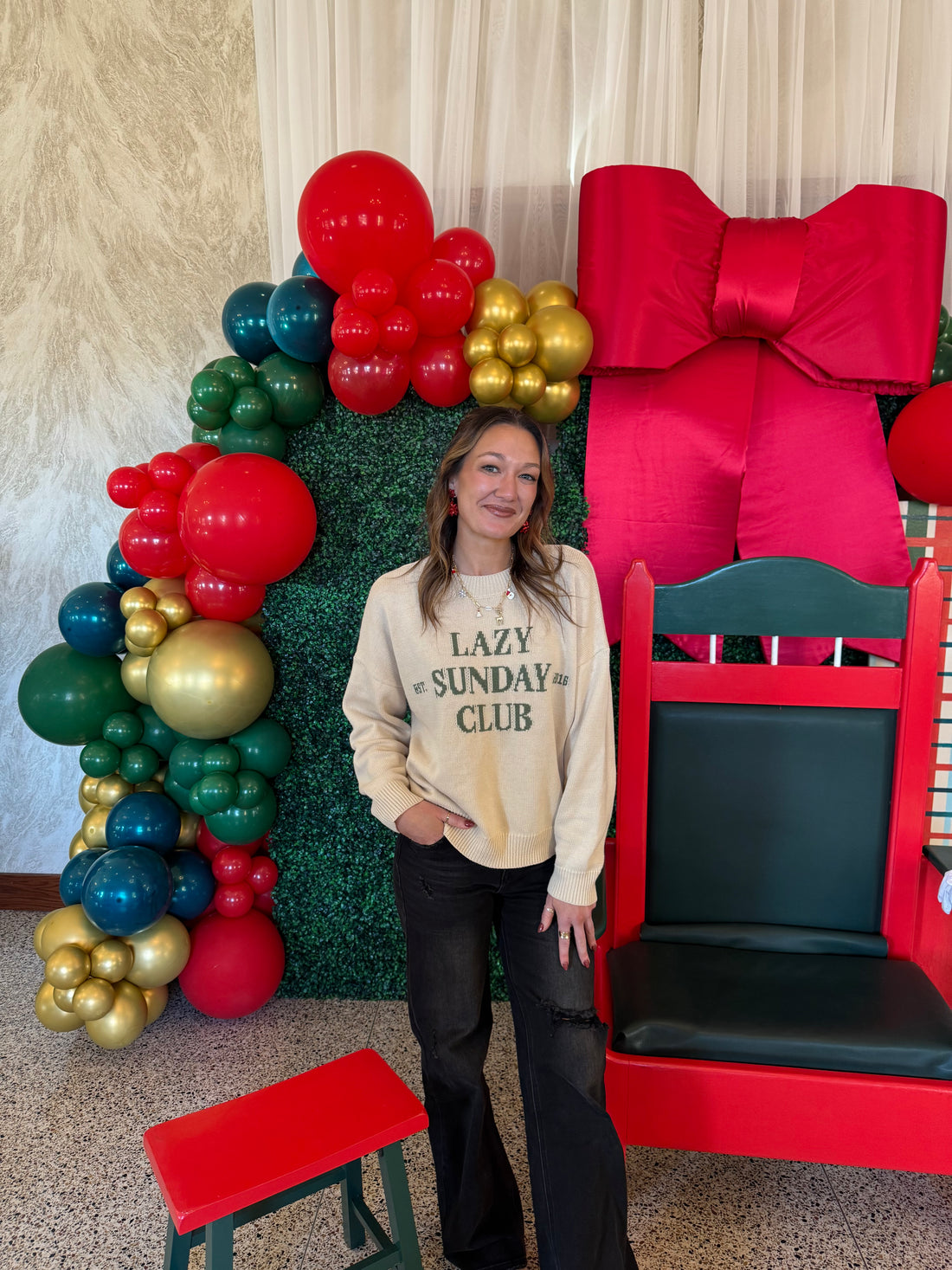 LAZY SUNDAY CLUB SWEATER