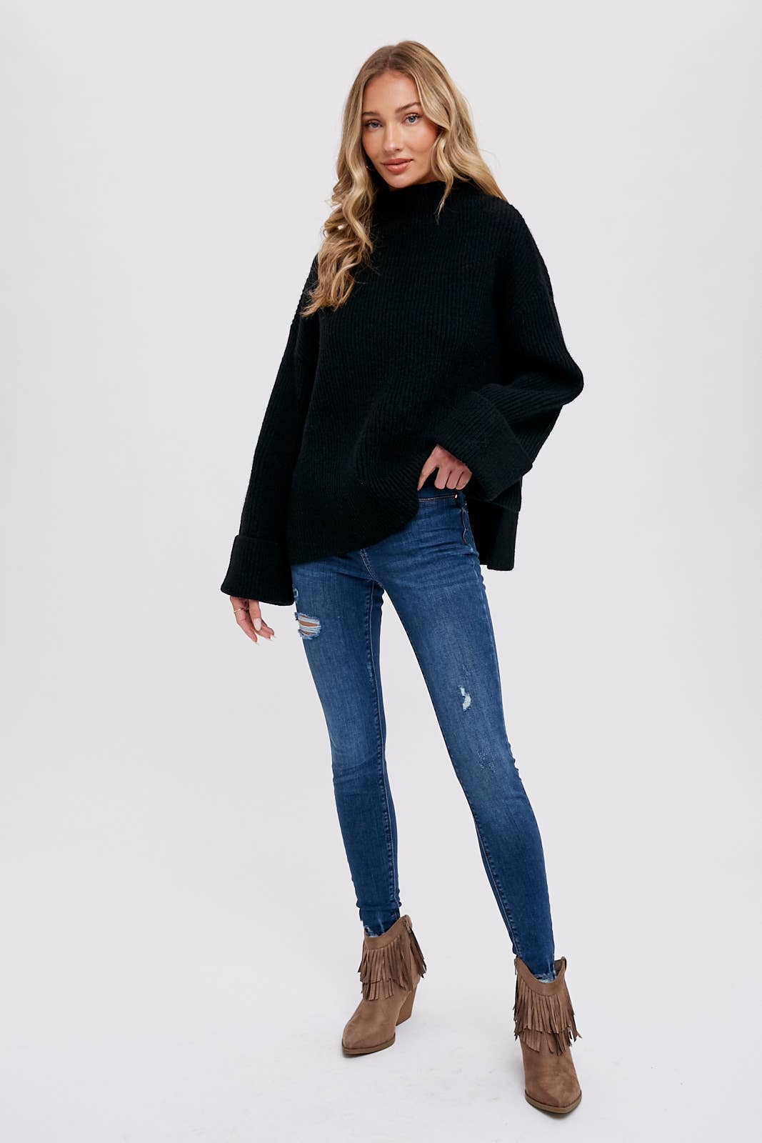 Burlington Sweater - BLACK