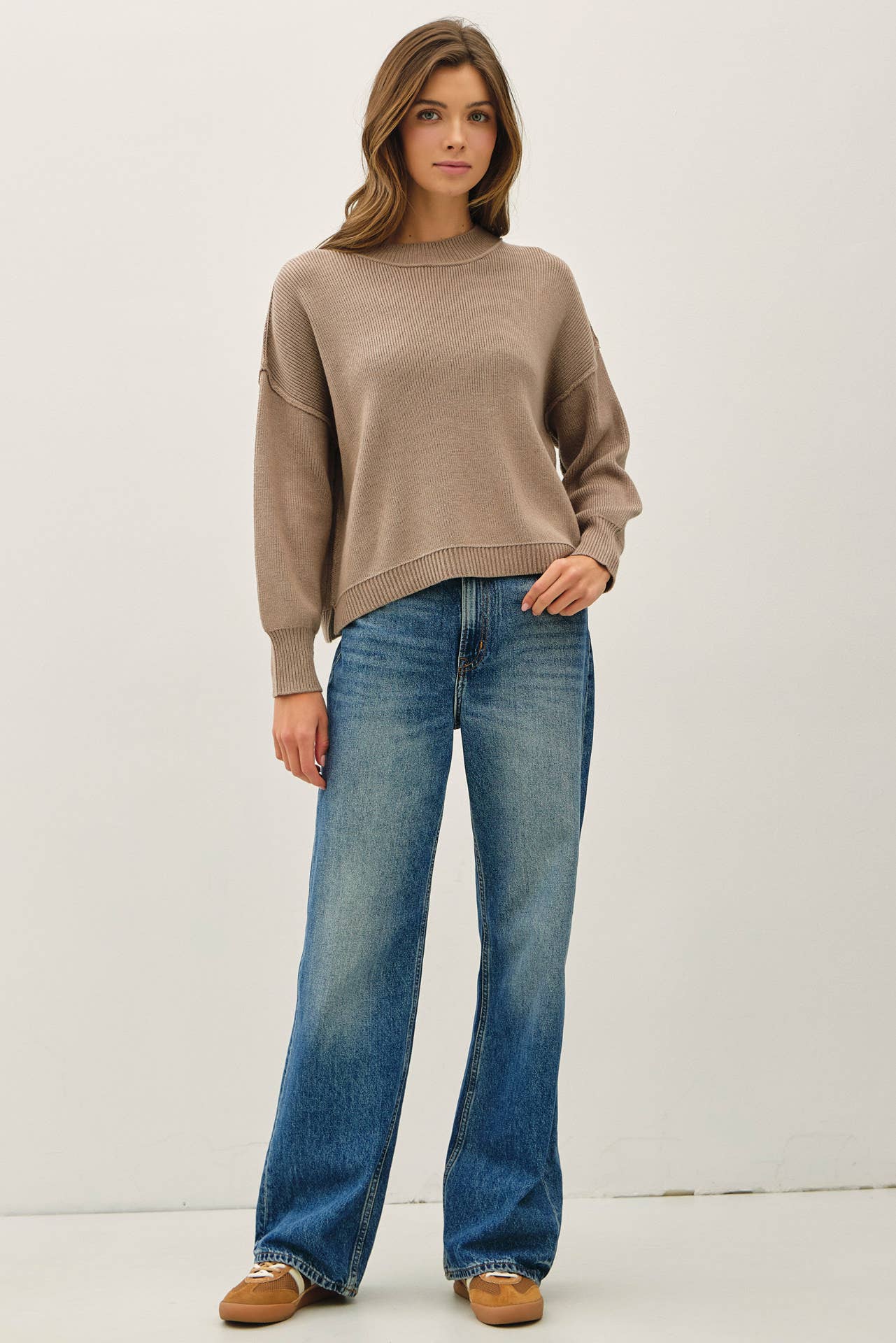 Magnolia Sweater - MOCHA